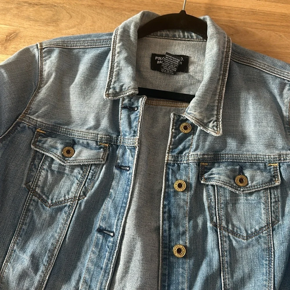 POLO RALPH LAUREN JEAN JACKET - Picture 3 of 6